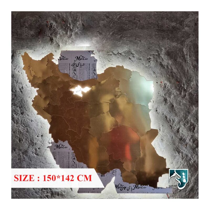 نقشه ایران بکلایت